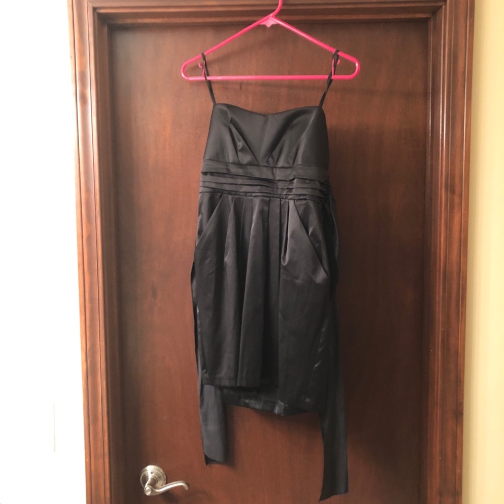 Strapless Black Dress